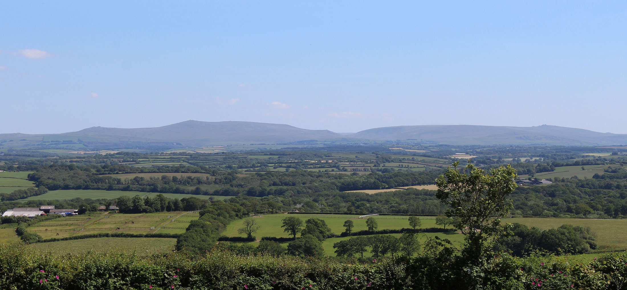 View from the village hall